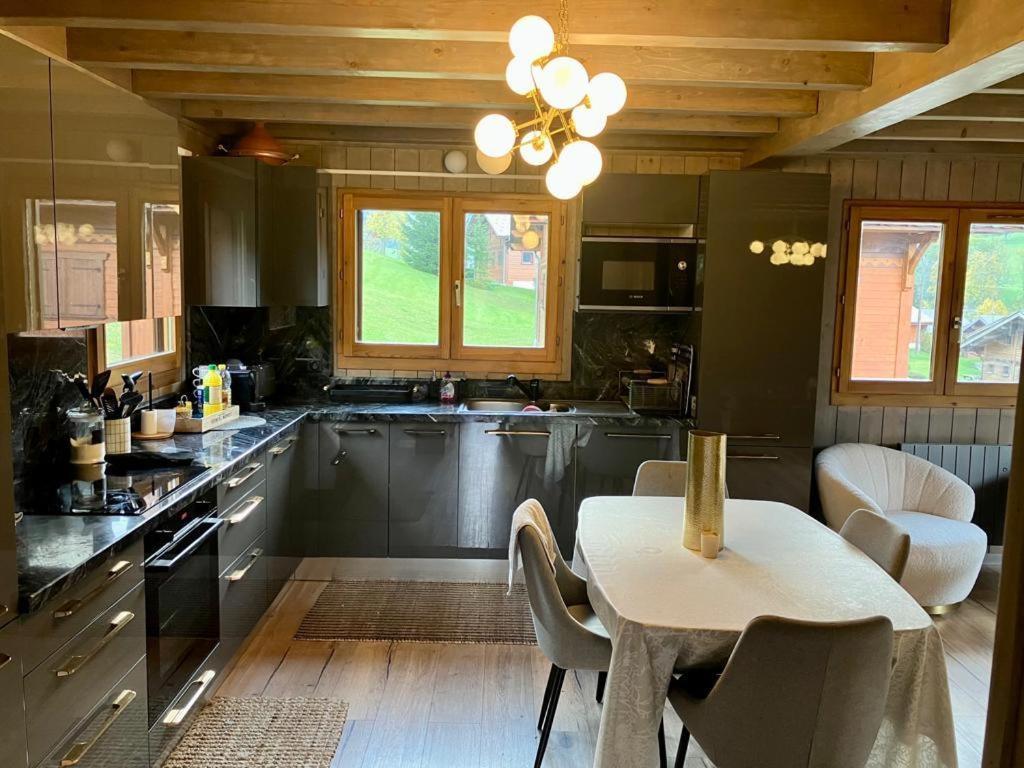 Chalet Luxueux Châtel Zewnętrze zdjęcie